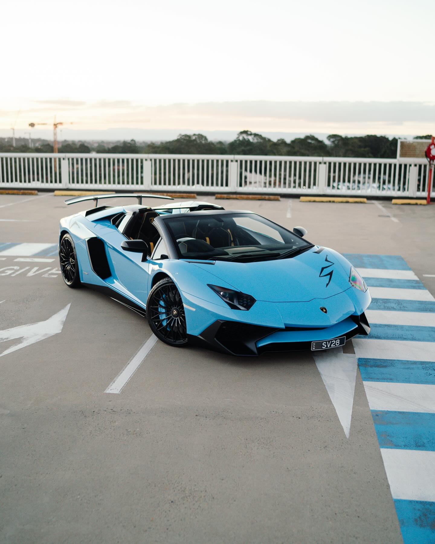 Lamborghini Aventador SV Roadster — Showroom Detail