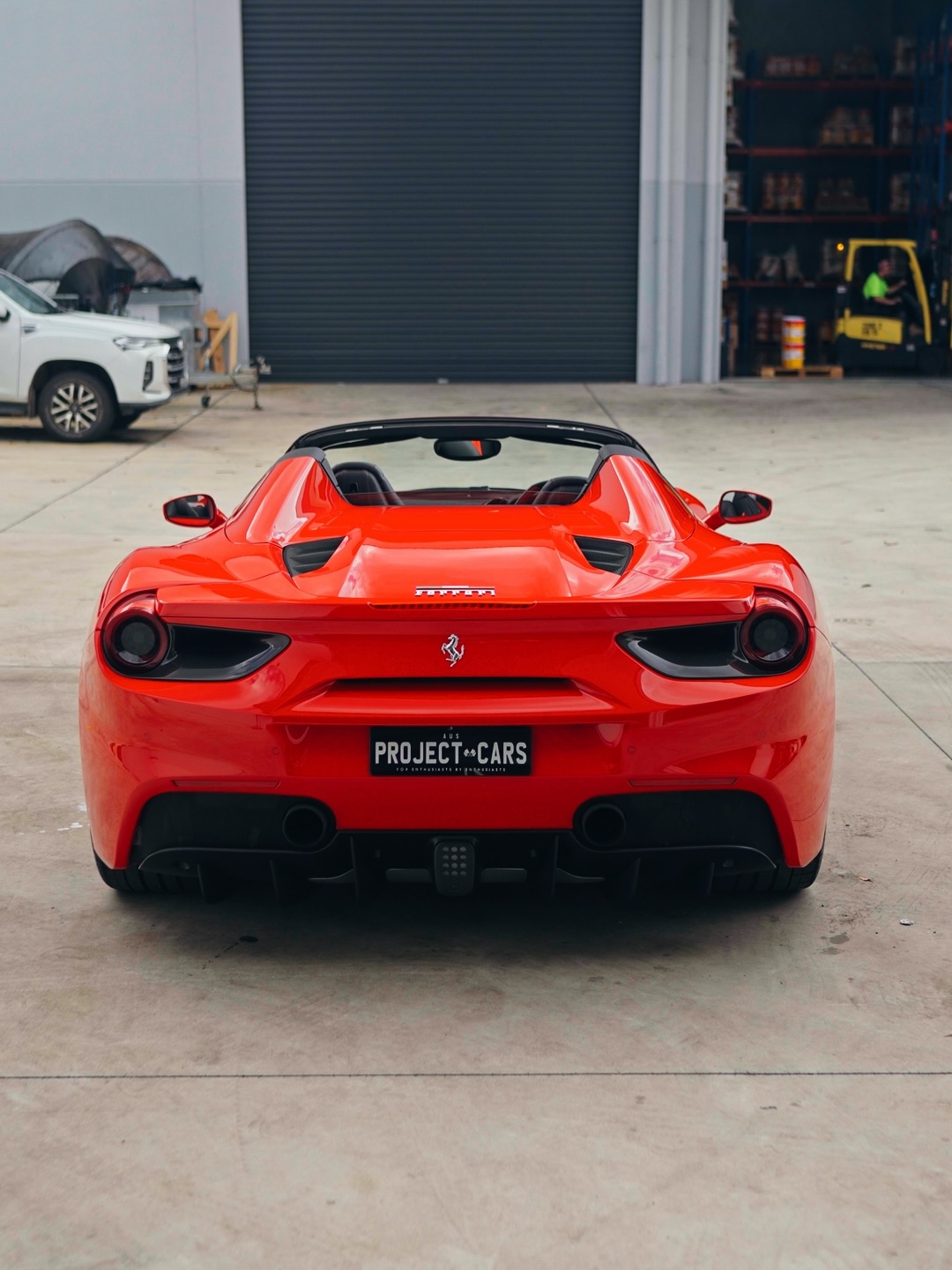 Ferrari 488 Spider detail 3