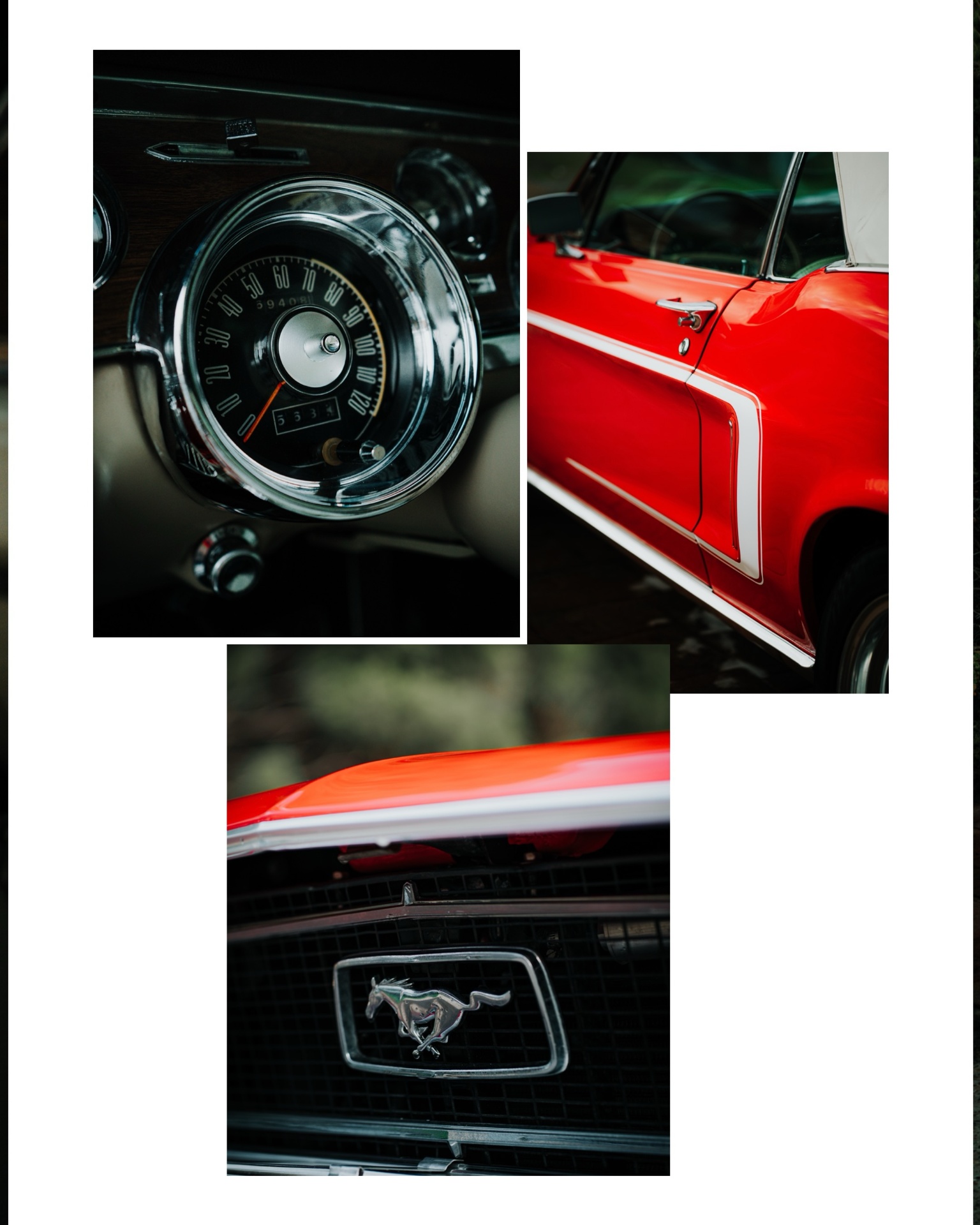 1968 Ford Mustang GT detail 4